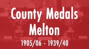 County Medals Melton Mowbray