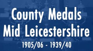 County Medals Mid Leicestershire