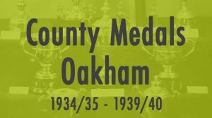 County Medals Oakham